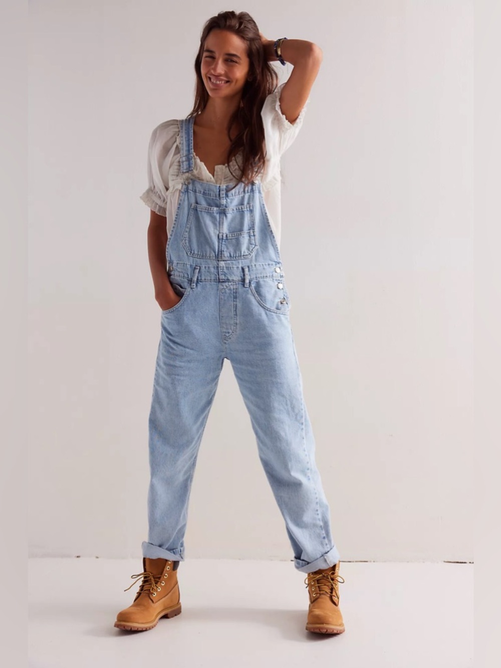 Free People Ziggy Denim Overalls